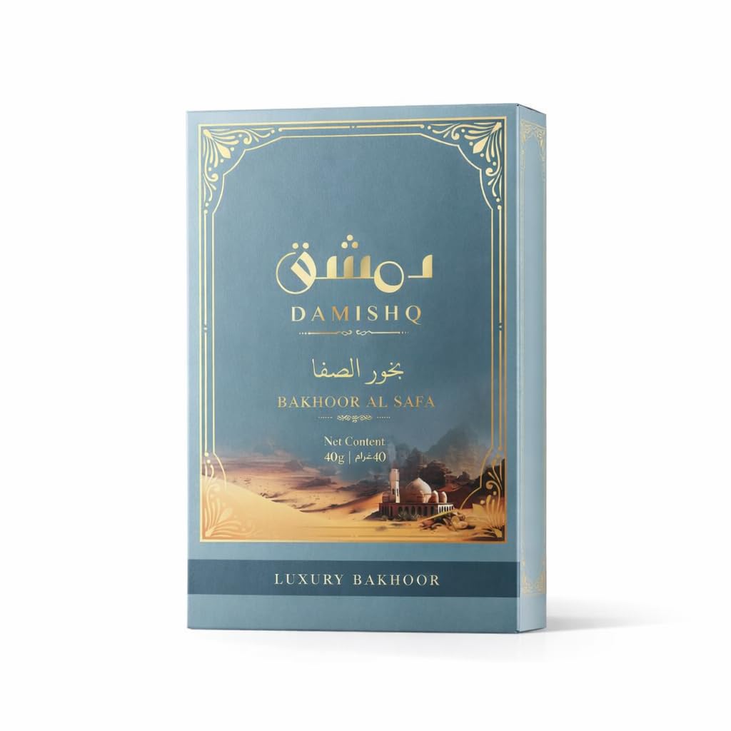 Damishq | Al Safa Premium Arabic Bakhoor Incense | 9 Pcs 40g - Image 2