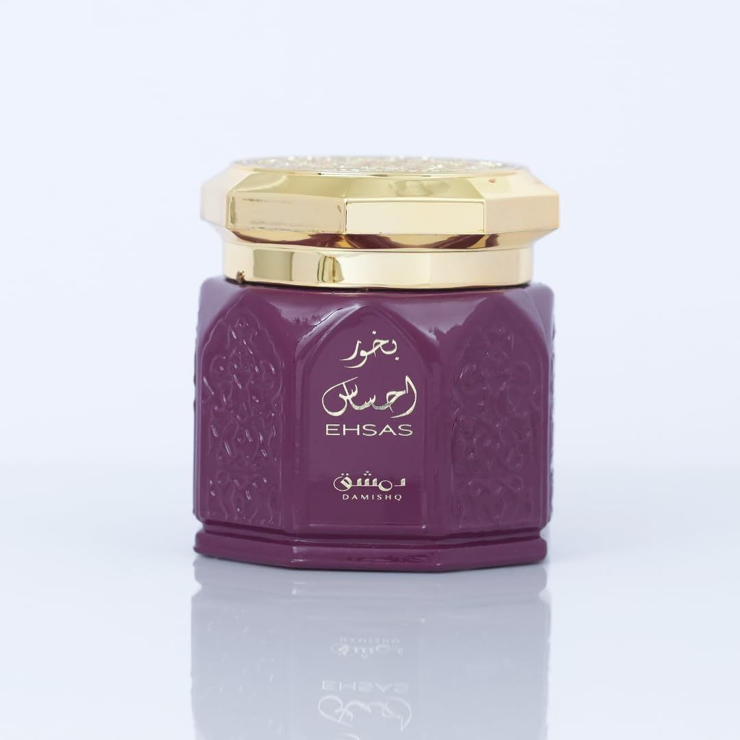 Damishq | Ehsas Premium Oud Bakhoor Arabic Incense | 70g - Image 4