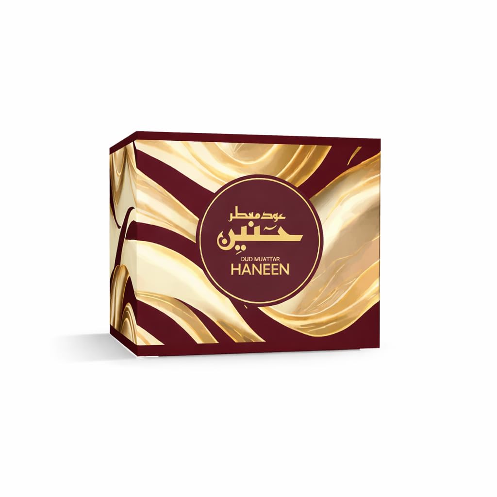 Damishq | Oud Muattar Haneen Premium Oud Bakhoor Arabic Incense | 45g - Image 2