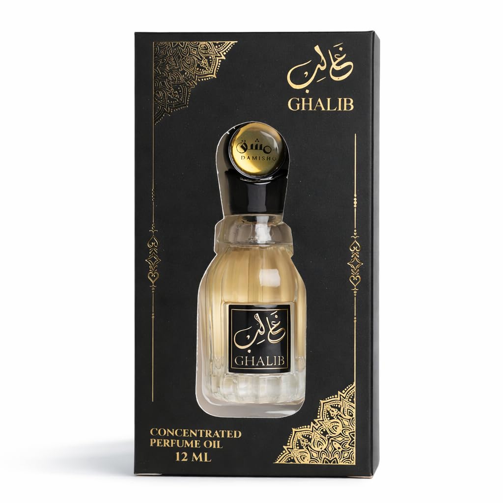 Damishq | Ghalib Concentrated Perfume Oil Attar | 12ml | Alcohol-Free - Image 2