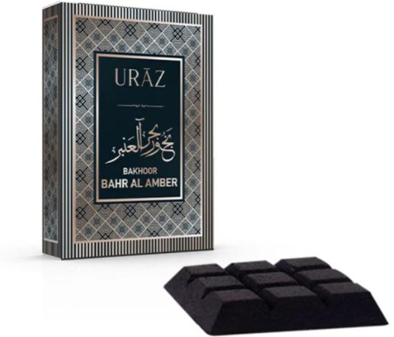 URAZ | Bahr Al Amber Premium Oud Bakhoor Arabic Incense | 9 Pcs 40g - Image 2
