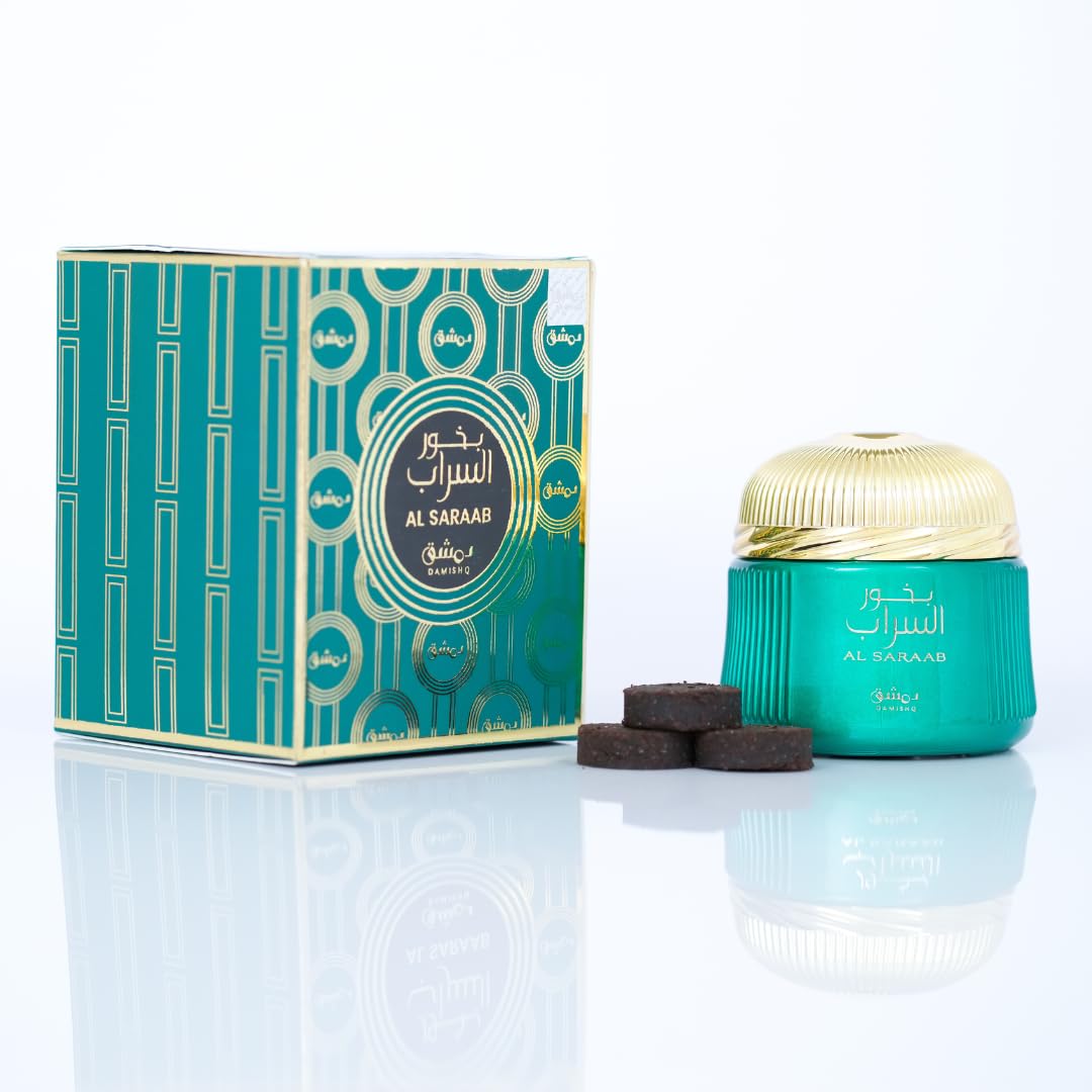 Damishq | Al Saraab Premium Arabic Bakhoor Incense | 85g - Image 3