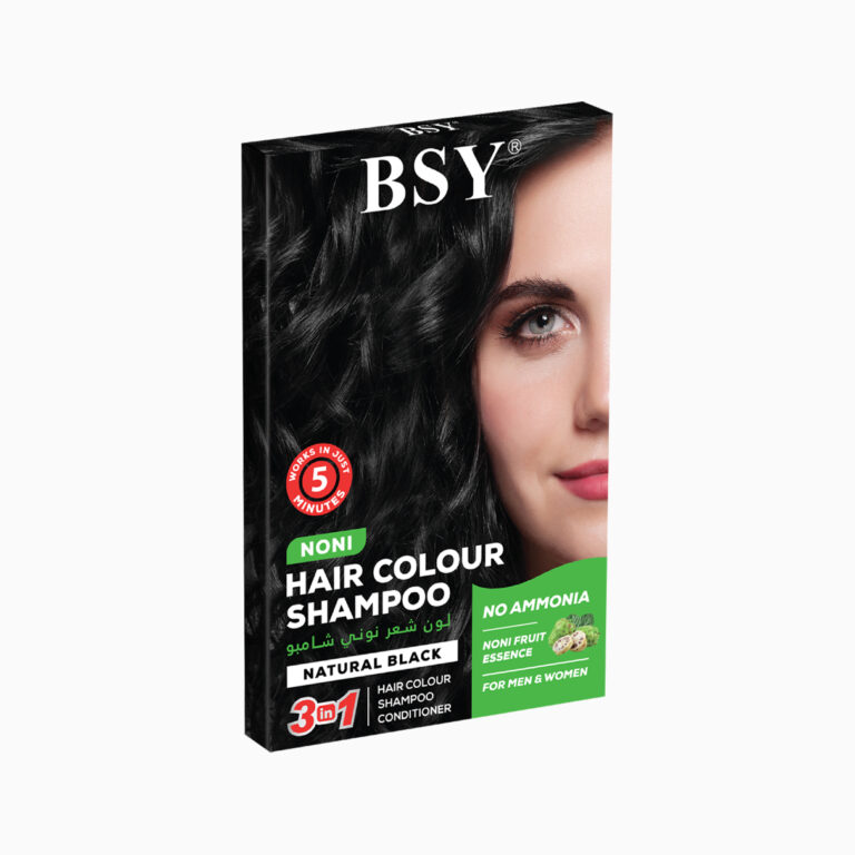 BSY | Noni Hair Colour Shampoo | Natural Black | 20ml