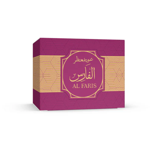 URAZ | Al Faris Oud Muattar Premium Oud Bakhoor Arabic Incense | 40g - Image 2