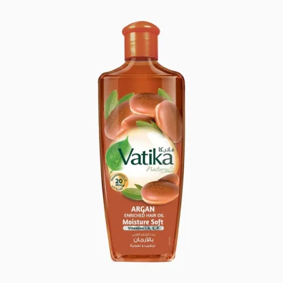 Vatika | Naturals Argan Enriched Hair Oil - Goodness Of Multivitamin A, E & F | 200ml
