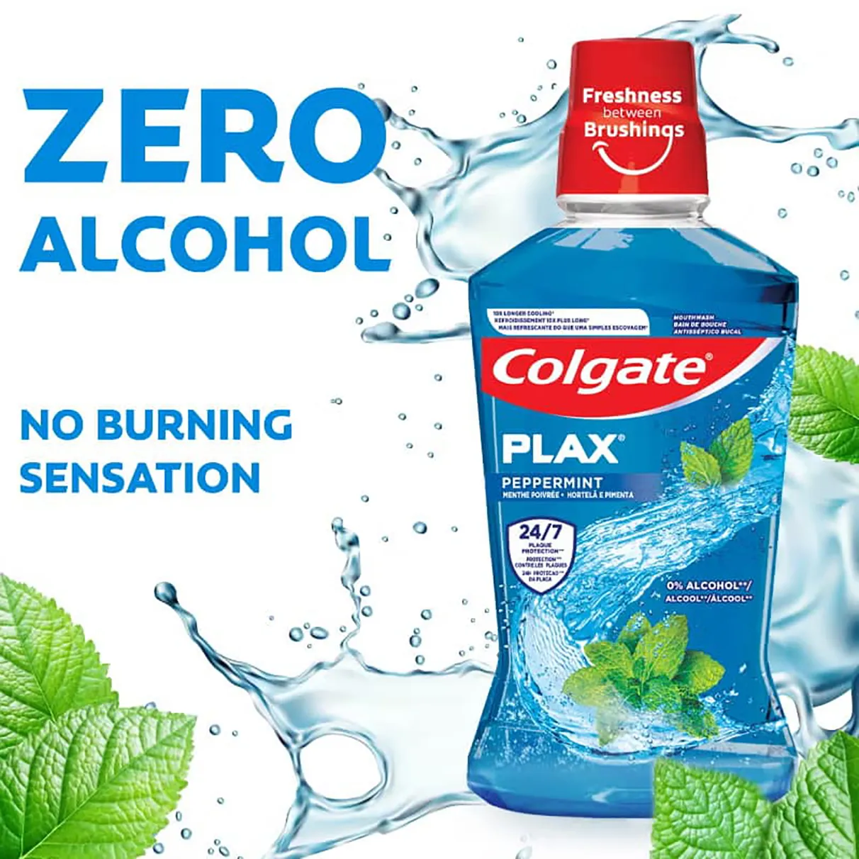 Colgate | Plax Peppermint Mint Mouthwash | ? - Image 2