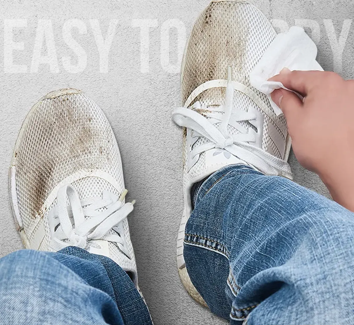 Quick WipesShoe-cleaning wet wipes, 12 sheets/pack - Image 3