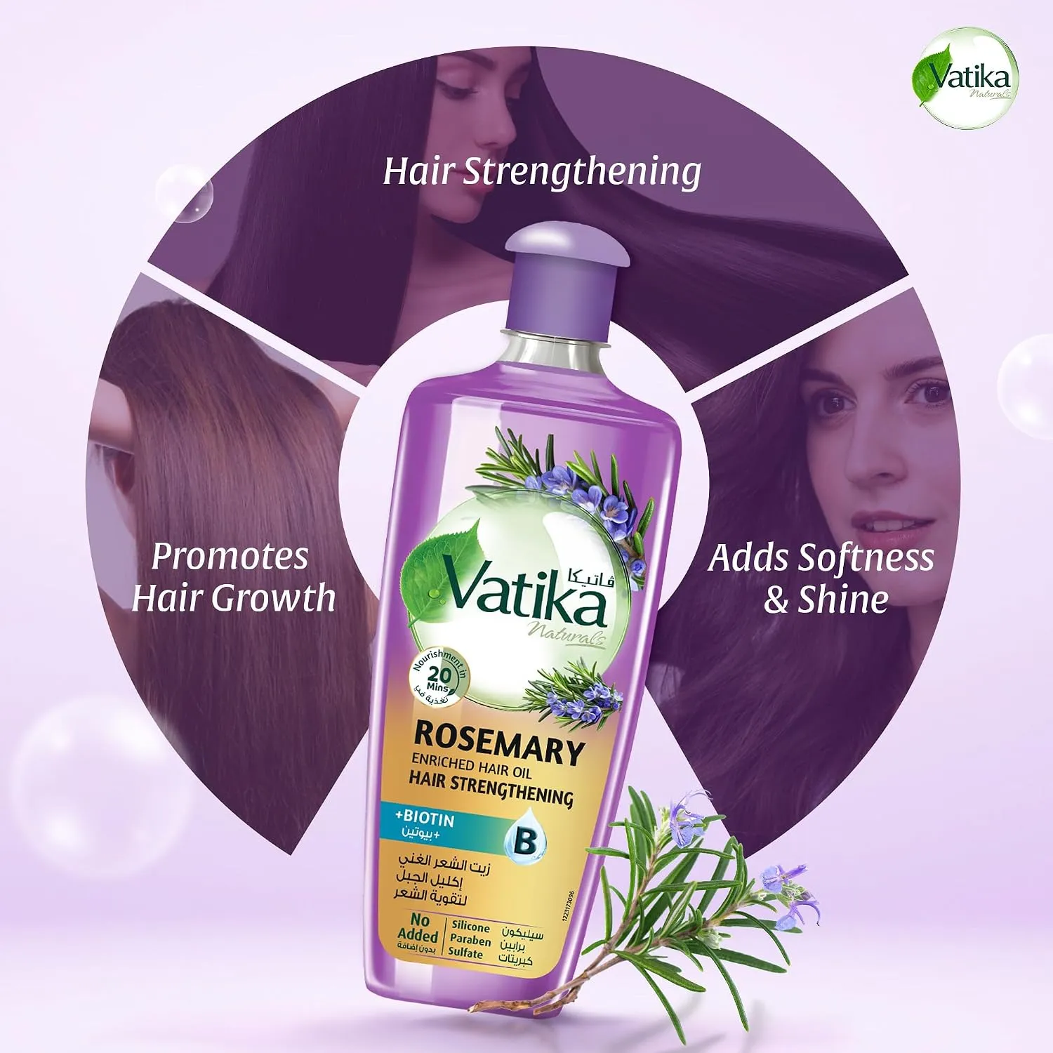 Vatika | Naturals Rosemary Oil for Hair Growth | 200ml - Image 7