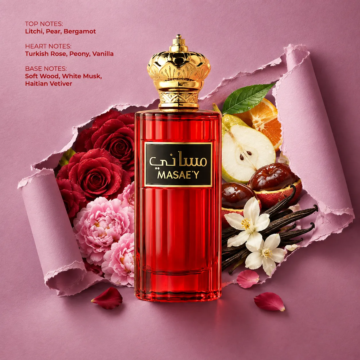 Style & Scents | Masae'y Eau De Parfum for Women | 100ml - Image 2