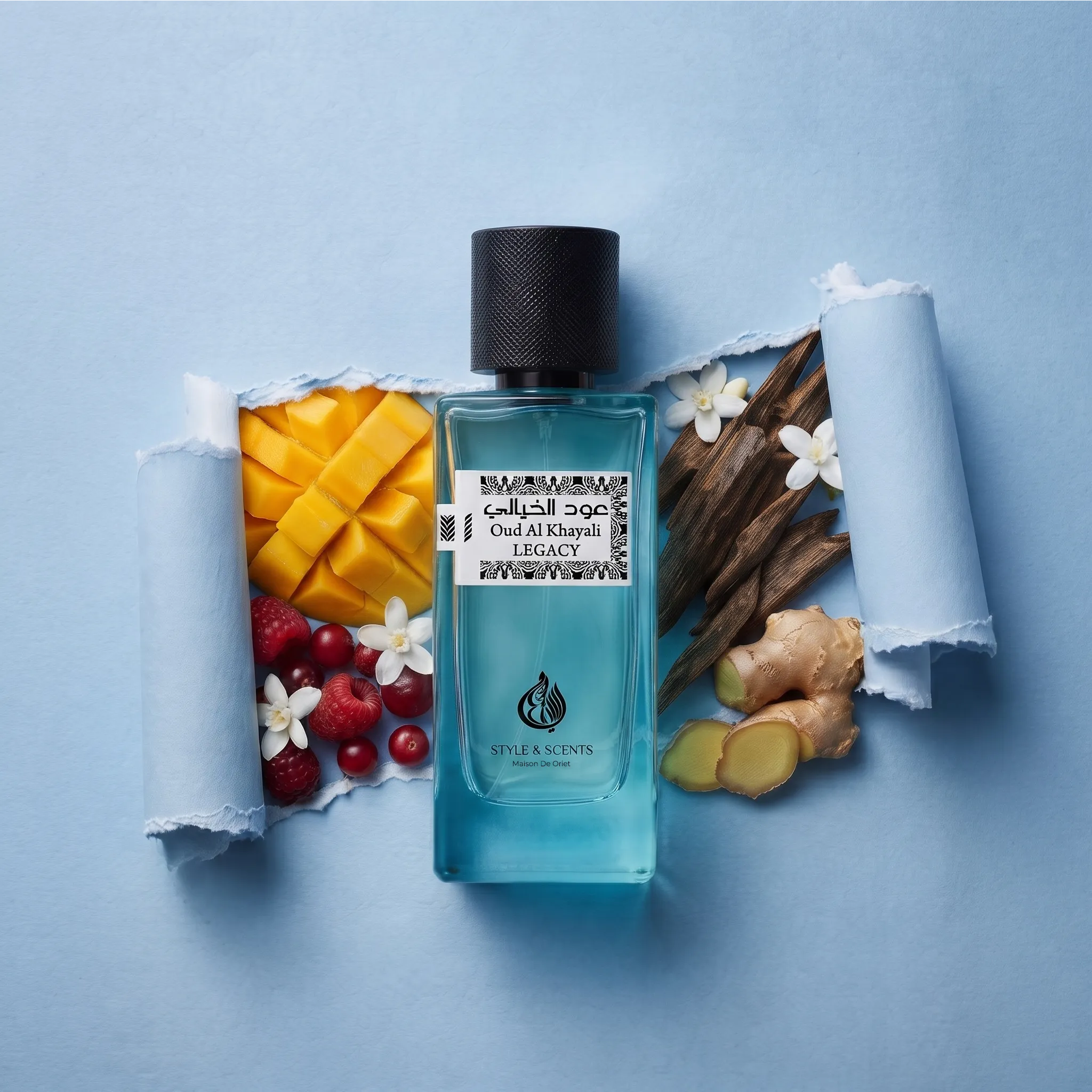 Style & Scents | Oud Al Khayali Legacy Eau De Parfum | 100ml - Image 2